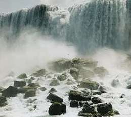 casacade sauvage : chutes du Niagara