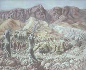 tiraill� par l'angoisse...de troubles d'o� le d�mon n'�tait pas tout � fait �tranger